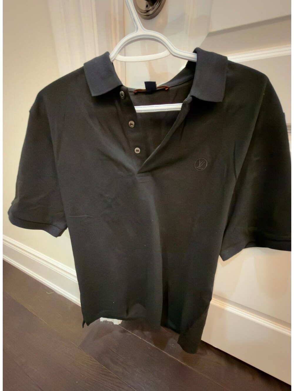 Louis Vuitton Black Polo Shirt Size M